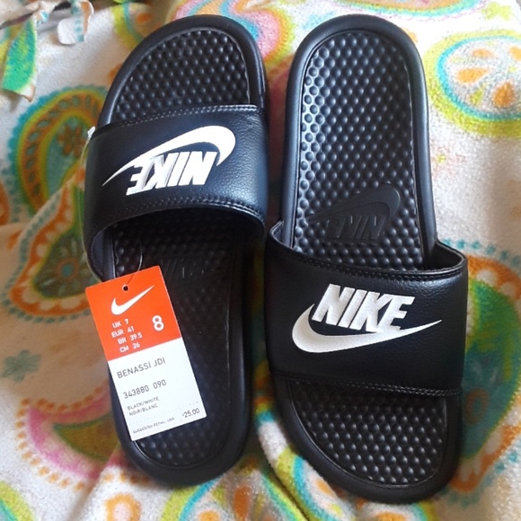 mens nike flip flops size 8